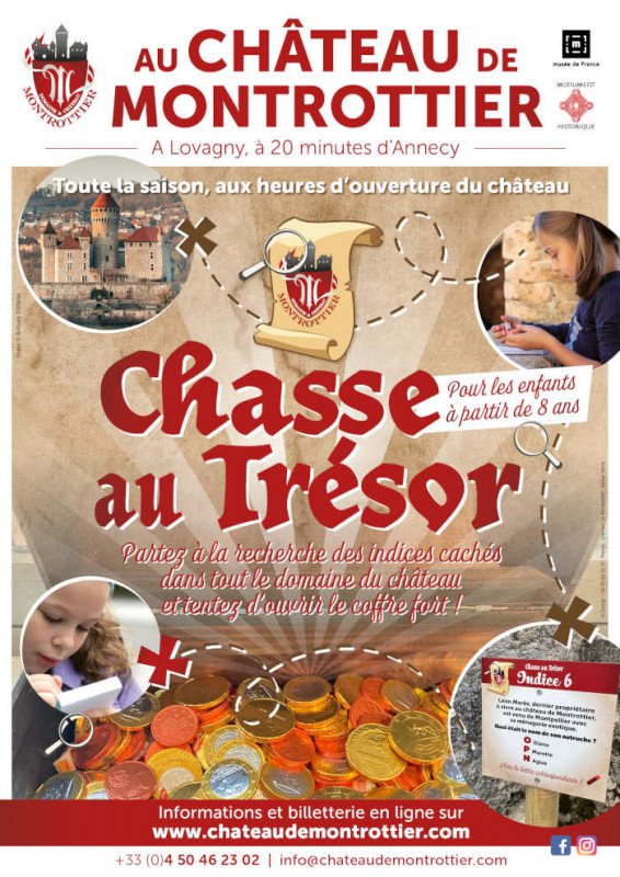 Chasse aux trésors château de Montrottier